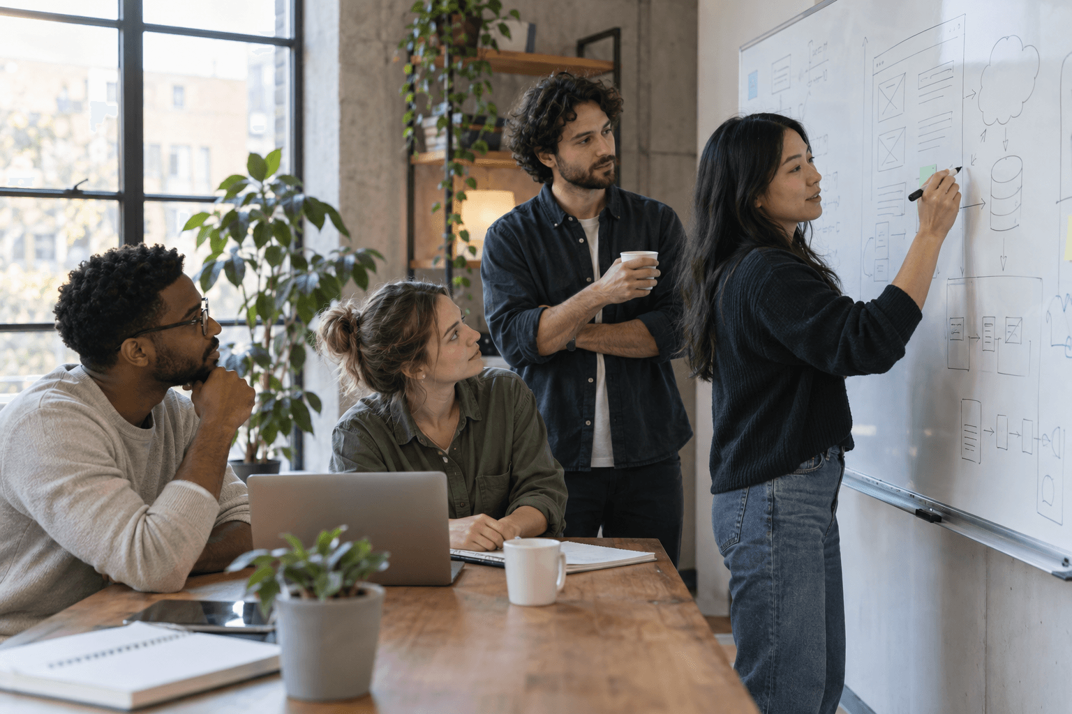 MelcorSoft engineering team collaborating
